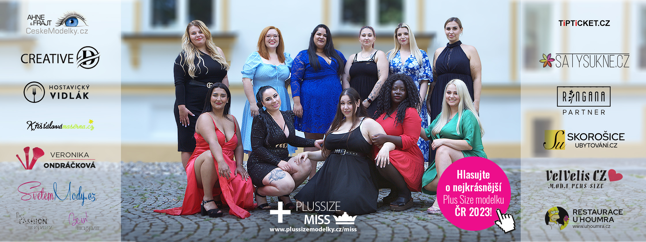 Znme finalistky tvrtho ronku soute Miss Plus Size modelky R 2023!