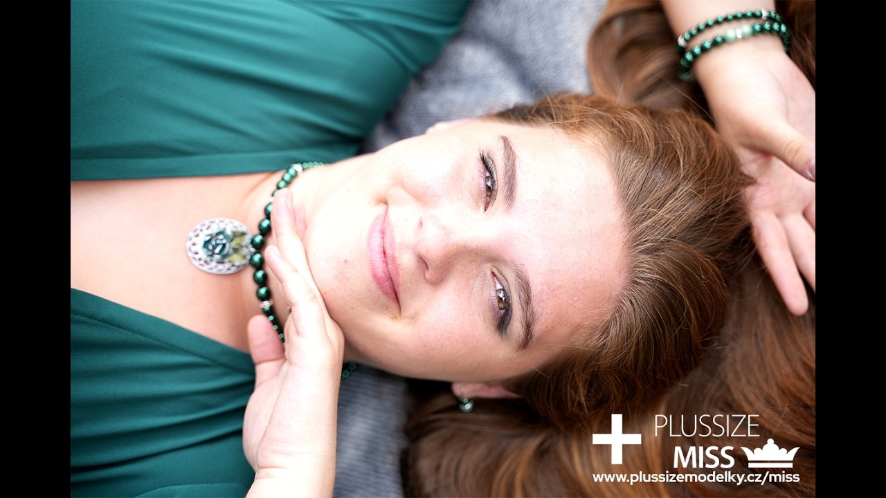 Finalistka s ��slem 5 Agatha Marie �ervenkov� sout�e Miss Plus Size Modelky �esk� republiky 2026