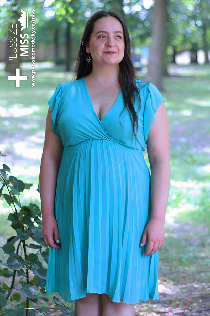 Natálie Jeníčková finalistka s číslem 1 soutěže Miss Plus Size modelky ČR 2024