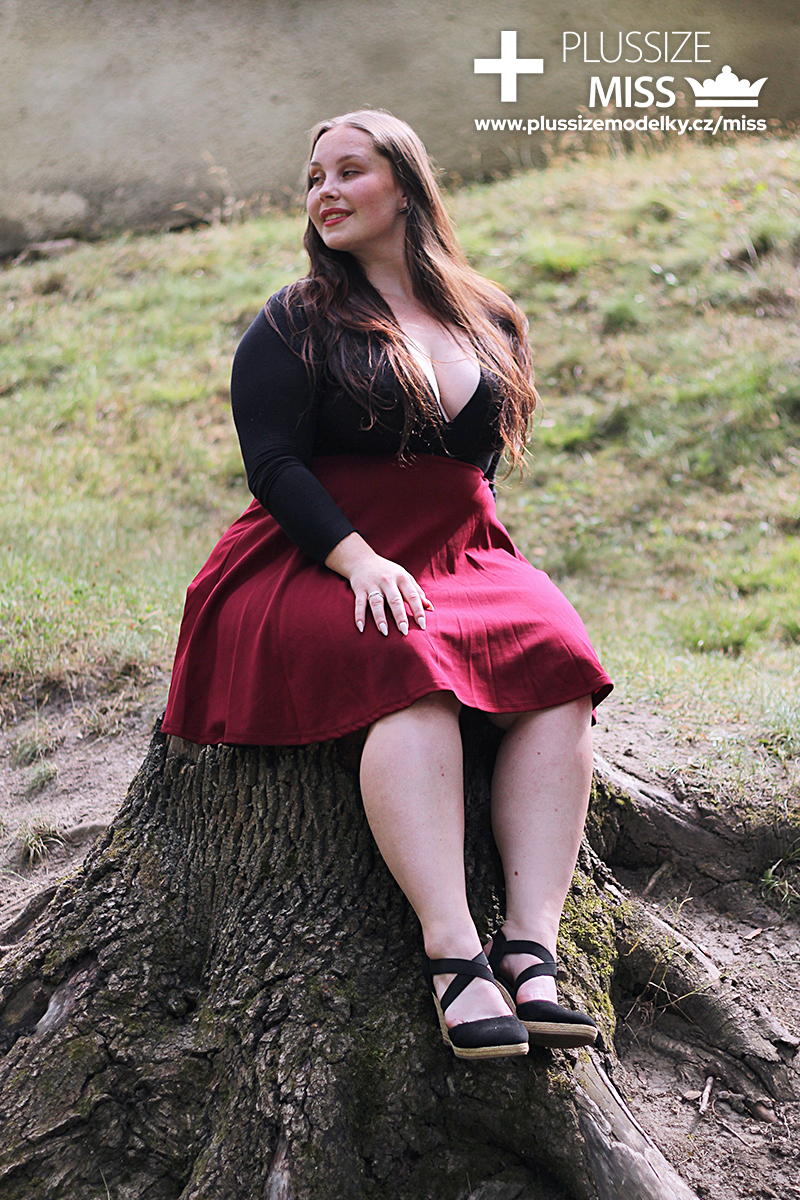 Vendula Šimšová finalistka s číslem 2 soutěže Miss Plus Size modelky ČR 2024