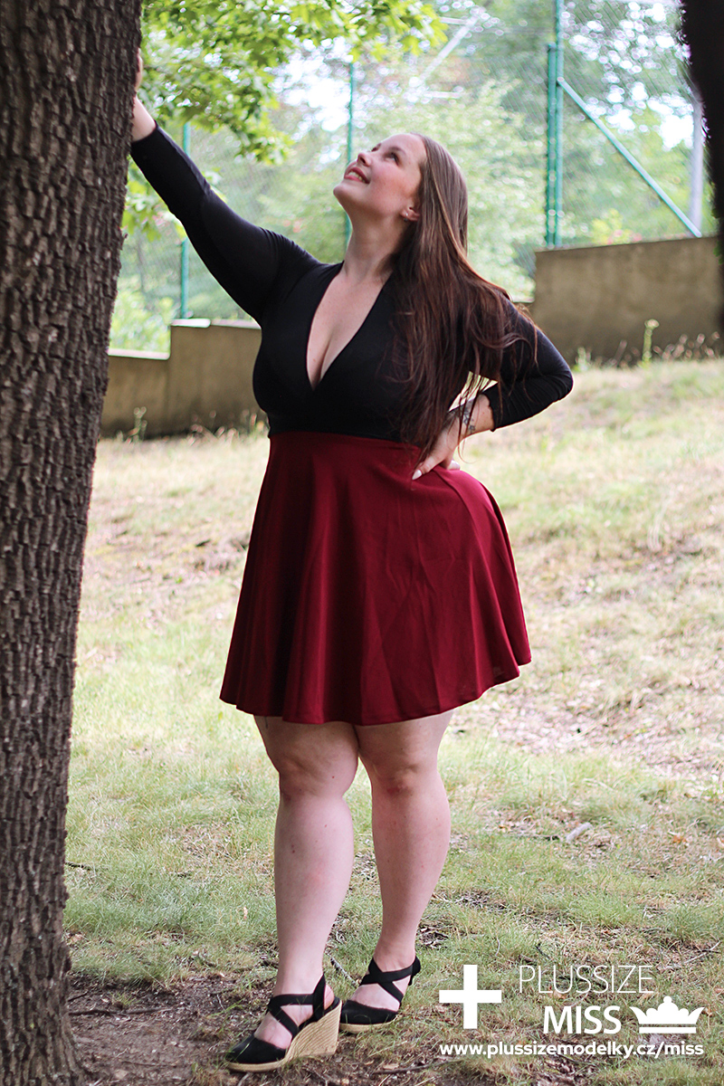 Vendula Šimšová finalistka s číslem 2 soutěže Miss Plus Size modelky ČR 2024