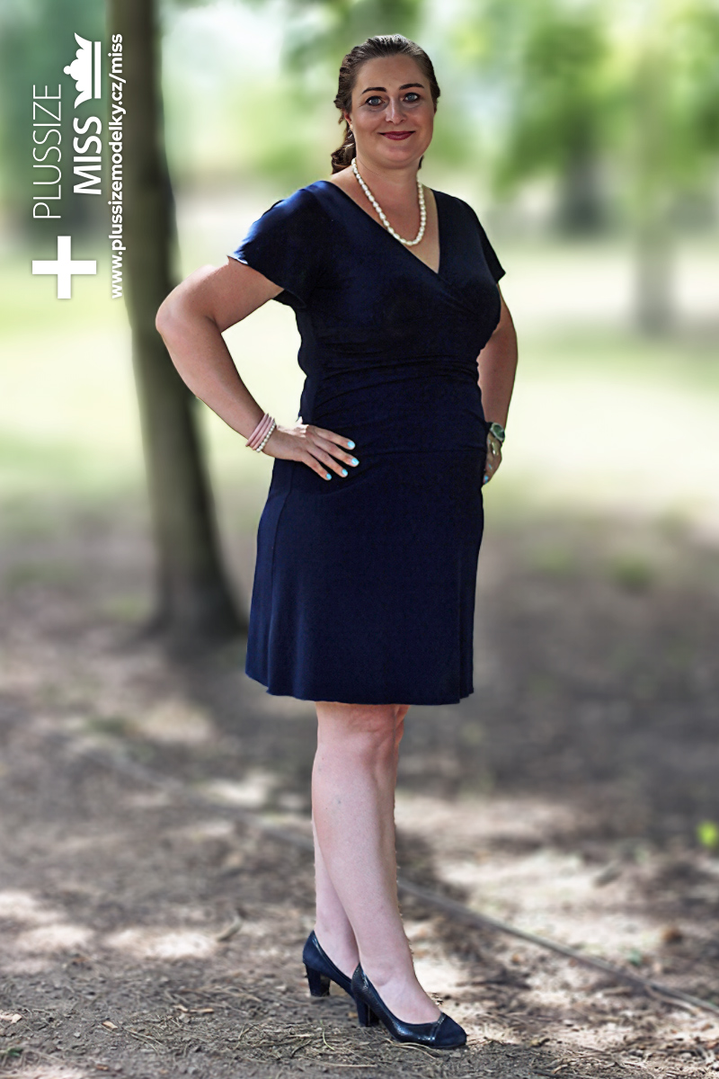 Pavlína Kodymová finalistka s číslem 3 soutěže Miss Plus Size modelky ČR 2024
