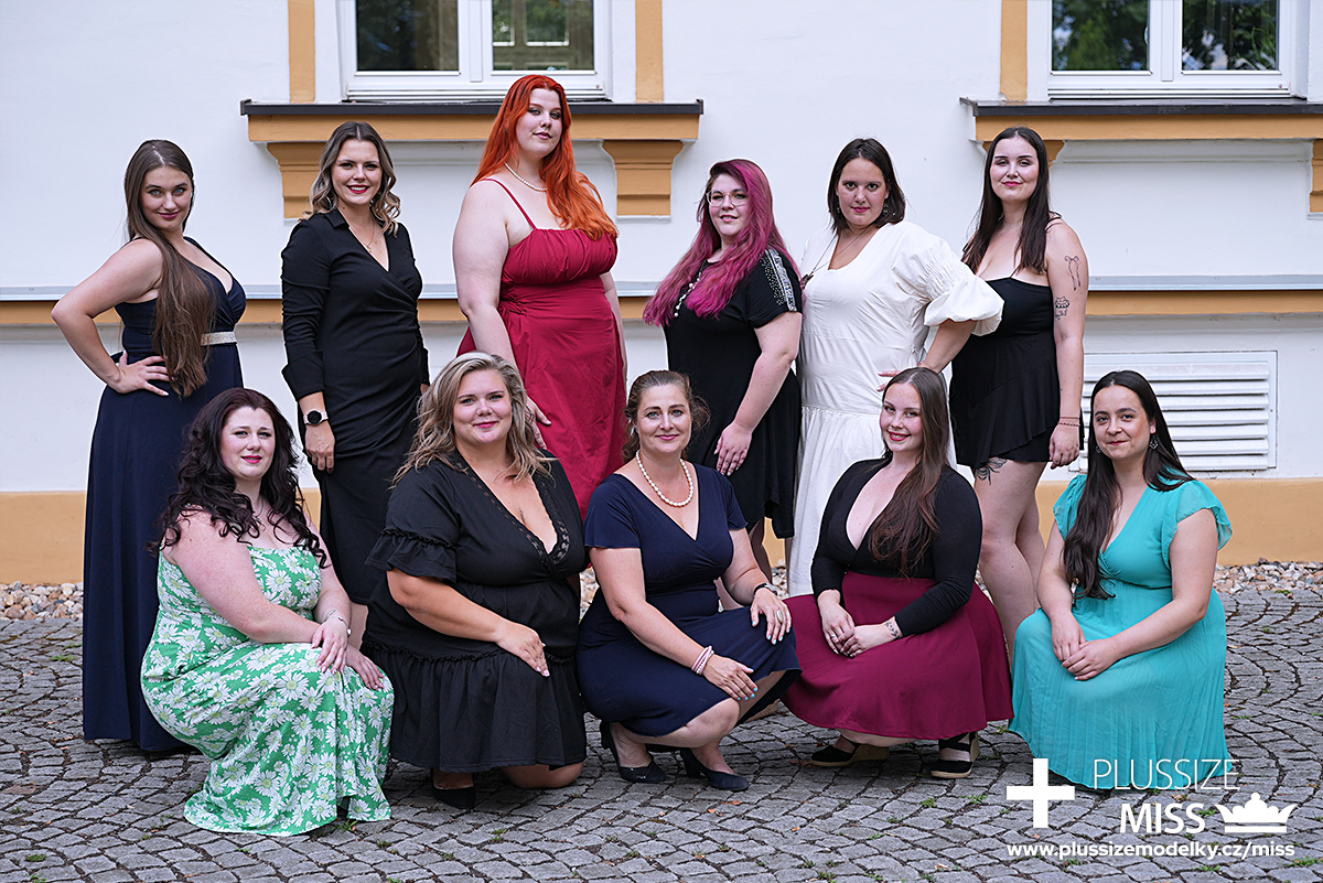 Pavlína Kodymová finalistka s číslem 3 soutěže Miss Plus Size modelky ČR 2024