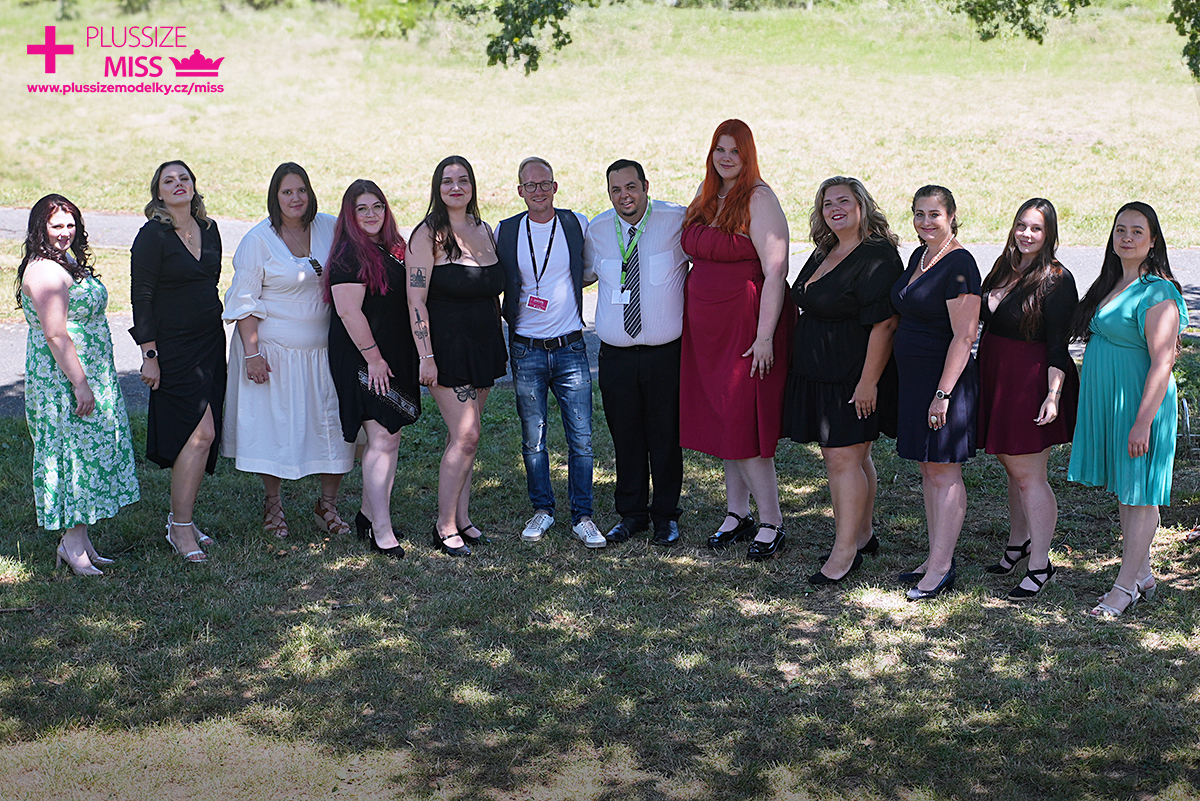 Pavlína Kodymová finalistka s číslem 3 soutěže Miss Plus Size modelky ČR 2024