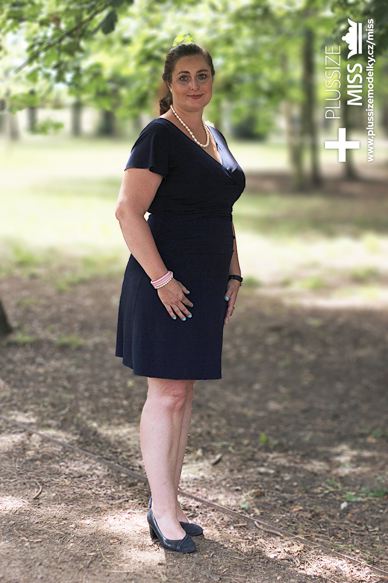 Pavlína Kodymová finalistka s číslem 3 soutěže Miss Plus Size modelky ČR 2024