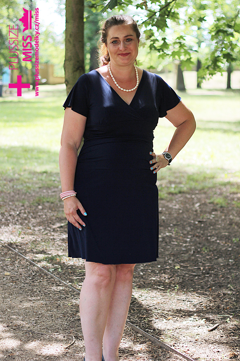Pavlína Kodymová finalistka s číslem 3 soutěže Miss Plus Size modelky ČR 2024