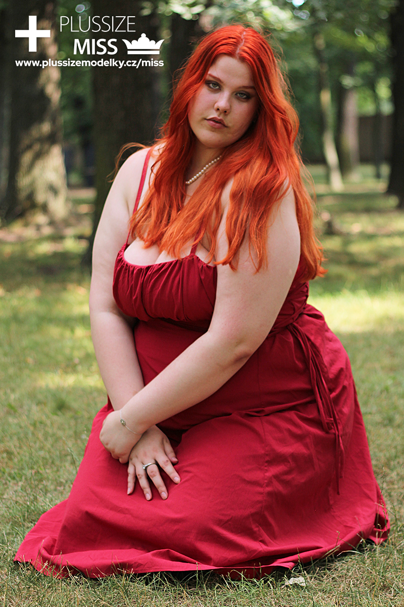 Karolína Koutná finalistka s číslem 5 soutěže Miss Plus Size modelky ČR 2024