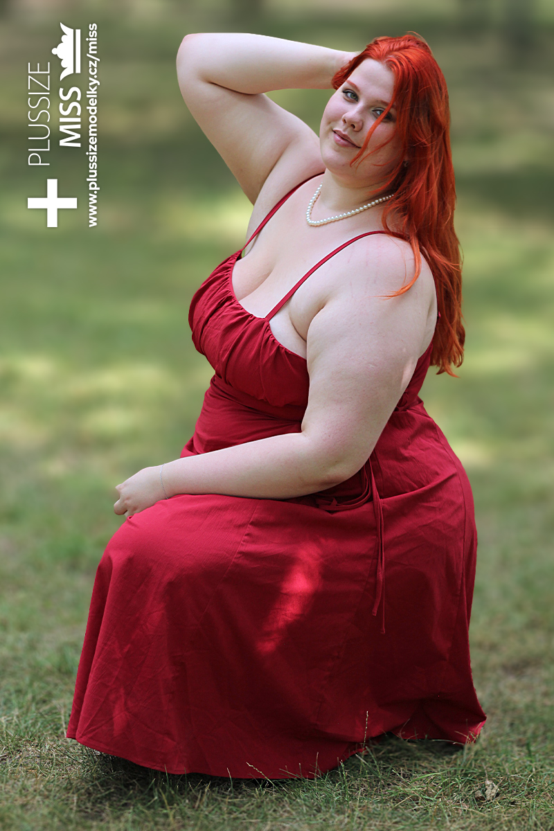 Karolína Koutná finalistka s číslem 5 soutěže Miss Plus Size modelky ČR 2024
