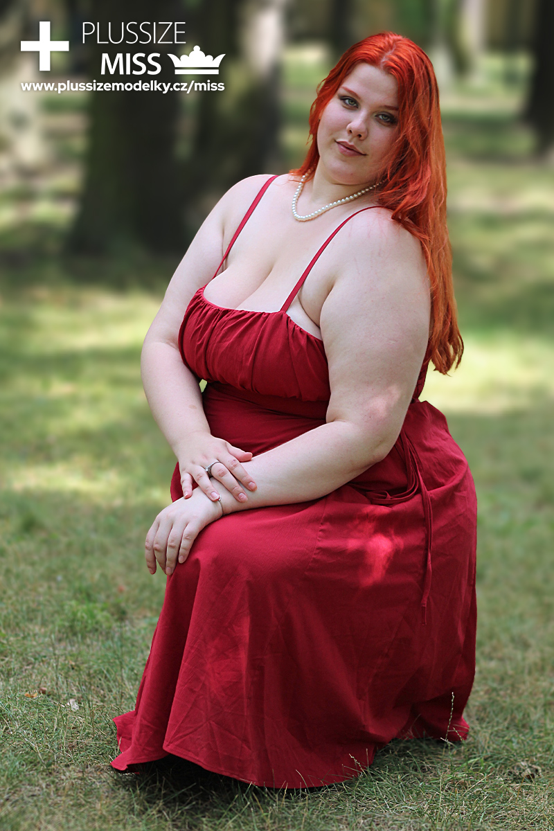 Karolína Koutná finalistka s číslem 5 soutěže Miss Plus Size modelky ČR 2024
