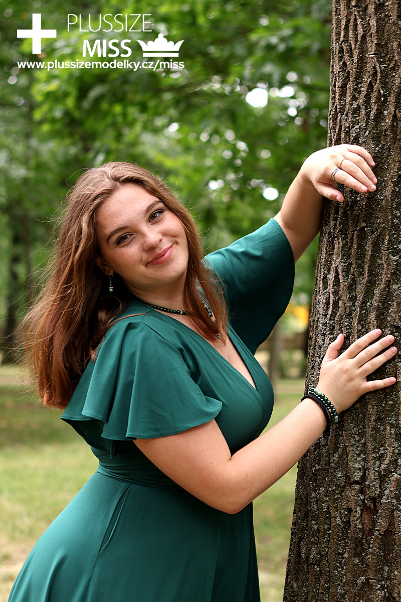 Miss Plus Size modelky ČR 2026 - finalistka č. 5 - Agatha Marie Červenková