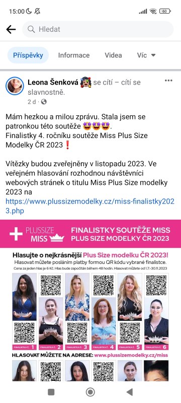Napsali o n%E1s - Miss Plus Size modelky
