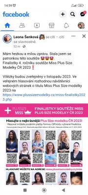 Miss Plus Size modelky