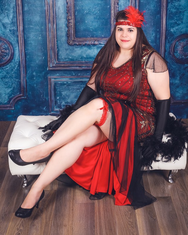 Plno�t�hl� modelky, plus size modelka, baculky, 169-2022-02-26-4 (44)