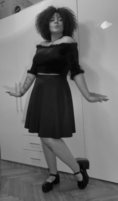 Plno�t�hl� modelky, plus size modelka, baculky