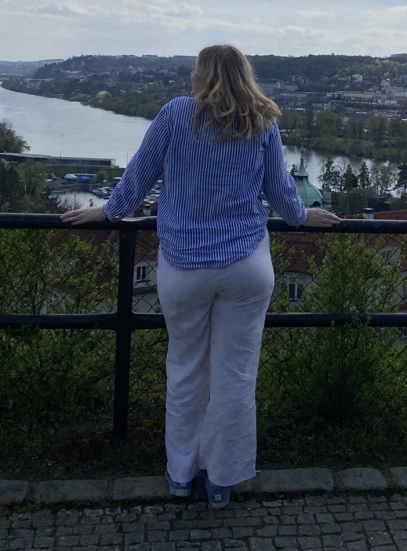 Plno�t�hl� modelky, plus size modelka, baculky
