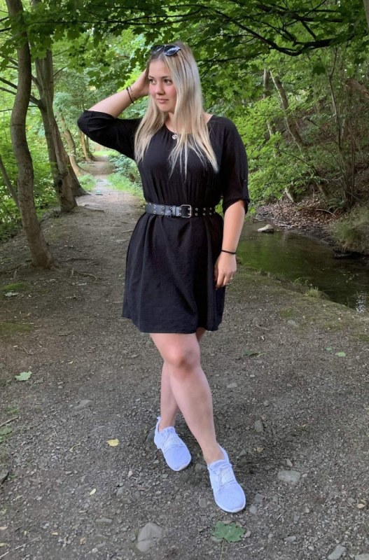 Plno�t�hl� modelky, plus size modelka, baculky