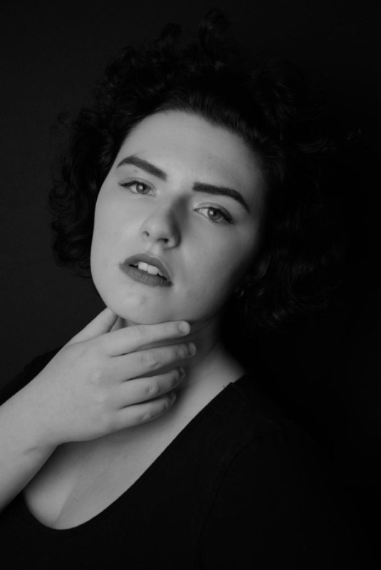 Plno�t�hl� modelky, plus size modelka, baculky