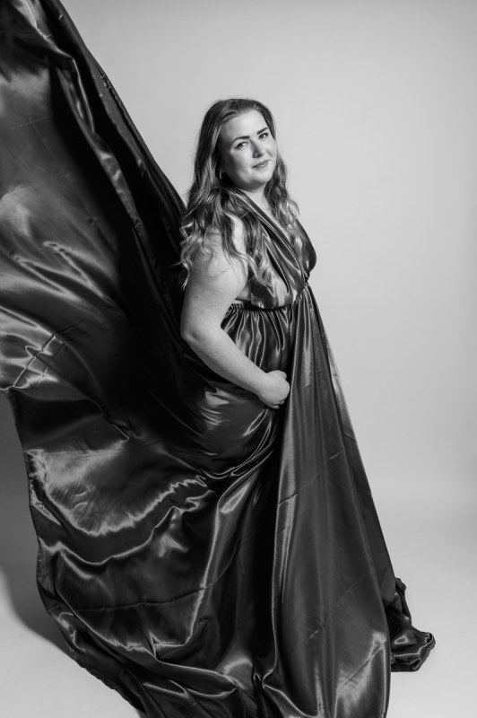 Plno�t�hl� modelky, plus size modelka, baculky