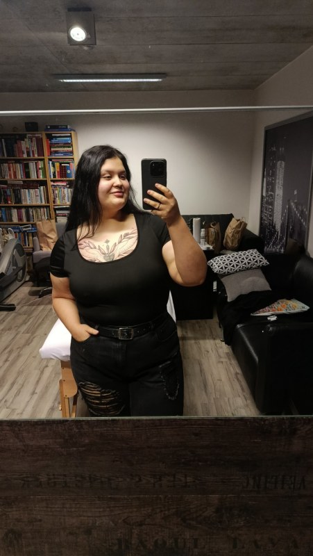 Plno�t�hl� modelky, plus size modelka, baculky, 893-Snapchat-1010888587